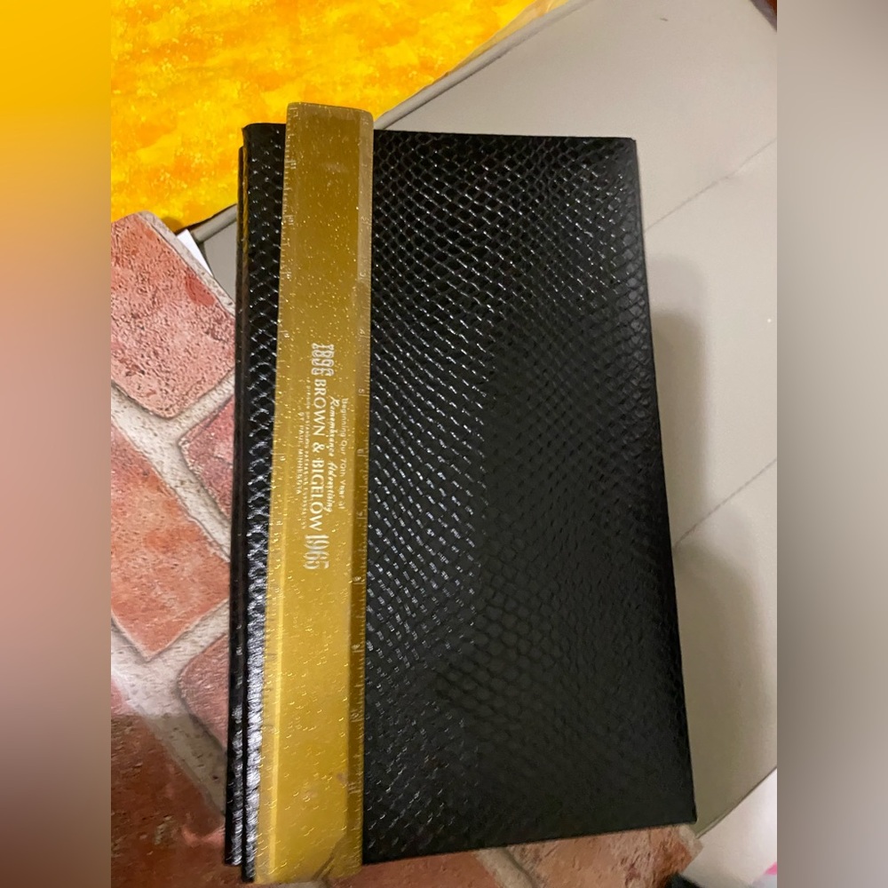 Black and Gold Textured photo book